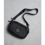 ブラック | 【WEB限定】KiU フロントポケットミニショルダーバッグ【撥水／防水】 | ikka 