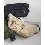 ベージュ | 【WEB限定】KiU ダブルポケットショルダーバッグ【撥水／防水】 | ikka 