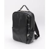 ブラック | GPレザータッチバックパック | ikka 