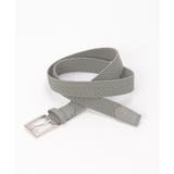 ミディアムグレー | ストレッチゴムメッシュベルト | ikka 