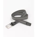 グレー | ストレッチゴムメッシュベルト | ikka 