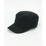 ブラック | ウール調パッチワークワークキャップ | ikka