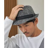 リネンMIX中折ハット | ikka  | 詳細画像3 