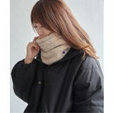 ベージュ | Champion ファータッチネックウォーマー | ikka 