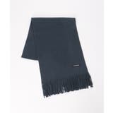 ネイビーブルー | 【抗菌防臭】ラッセルシャドーストライプマフラー | ikka 