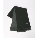 ブラック | 【抗菌防臭】リバーシブルマフラー | ikka