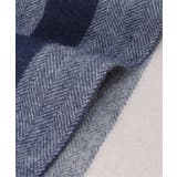 ウールパネルヘリンボーンマフラー | ikka  | 詳細画像8 