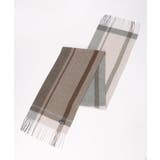 ウールパネルヘリンボーンマフラー | ikka  | 詳細画像11 