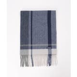 ウールパネルヘリンボーンマフラー | ikka  | 詳細画像5 