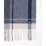 ウールパネルヘリンボーンマフラー | ikka  | 詳細画像6 