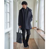 【抗菌防臭】編地切り替えワイドマフラー | ikka  | 詳細画像3 