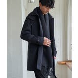 【抗菌防臭】編地切り替えワイドマフラー | ikka  | 詳細画像4 