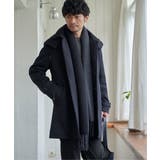 【抗菌防臭】編地切り替えワイドマフラー | ikka  | 詳細画像5 