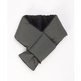 チャコール | 中綿マフラー | ikka 