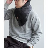 ブラック | 【WEB限定】KRIFF MAYER 切替マフラー | ikka 