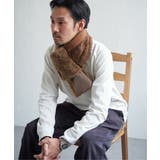 【WEB限定】KRIFF MAYER 切替マフラー | ikka  | 詳細画像2 