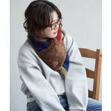 【WEB限定】KRIFF MAYER 切替マフラー | ikka  | 詳細画像5 