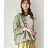 シアシャツブルゾン | ikka  | 詳細画像5 