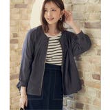 【雑誌InRed web10月号掲載】ライトブルゾン | ikka | 詳細画像8