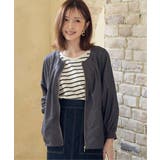 【雑誌InRed web10月号掲載】ライトブルゾン | ikka | 詳細画像9