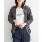 【雑誌InRed web10月号掲載】ライトブルゾン | ikka | 詳細画像13