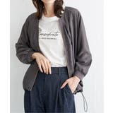 【雑誌InRed web10月号掲載】ライトブルゾン | ikka | 詳細画像16