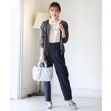 【雑誌InRed web10月号掲載】ライトブルゾン | ikka | 詳細画像4