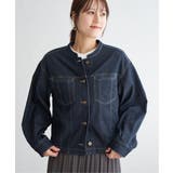 【親子コーデ】メッシュデニムブルゾン | ikka  | 詳細画像12 