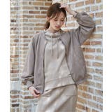 【雑誌InRed11月号掲載】フェイクスエードブルゾン | ikka  | 詳細画像7 