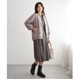 【雑誌InRed11月号掲載】フェイクスエードブルゾン | ikka  | 詳細画像18 