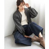 【雑誌InRed11月号掲載】フェイクスエードブルゾン | ikka  | 詳細画像19 