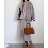 【雑誌InRed11月号掲載】フェイクスエードブルゾン | ikka  | 詳細画像2 