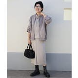 【雑誌InRed11月号掲載】フェイクスエードブルゾン | ikka  | 詳細画像5 