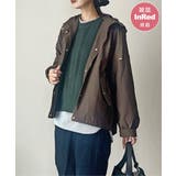 ブラウン | 【雑誌InRed11月号掲載】ピケライトマウンテンパーカ | ikka 