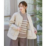 キルトファーリバーシブルブルゾン | ikka | 詳細画像6