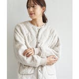 キルトファーリバーシブルブルゾン | ikka | 詳細画像9