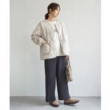 キルトファーリバーシブルブルゾン | ikka | 詳細画像12