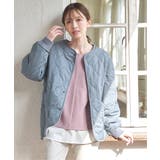 キルトファーリバーシブルブルゾン | ikka | 詳細画像18