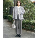 キルトファーリバーシブルブルゾン | ikka | 詳細画像21