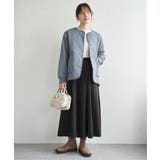 キルトファーリバーシブルブルゾン | ikka | 詳細画像25