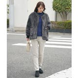 キルトファーリバーシブルブルゾン | ikka | 詳細画像27