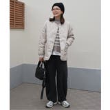 キルトファーリバーシブルブルゾン | ikka | 詳細画像3