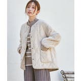 キルトファーリバーシブルブルゾン | ikka | 詳細画像4