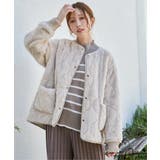 キルトファーリバーシブルブルゾン | ikka | 詳細画像5