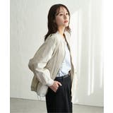 ミドル丈リブブルゾン | ikka  | 詳細画像11 