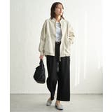 ミドル丈リブブルゾン | ikka  | 詳細画像12 