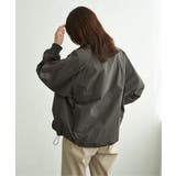 ミドル丈リブブルゾン | ikka  | 詳細画像18 