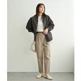 ミドル丈リブブルゾン | ikka  | 詳細画像19 