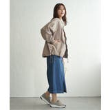 ミドル丈リブブルゾン | ikka  | 詳細画像22 