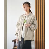 ミドル丈リブブルゾン | ikka  | 詳細画像3 